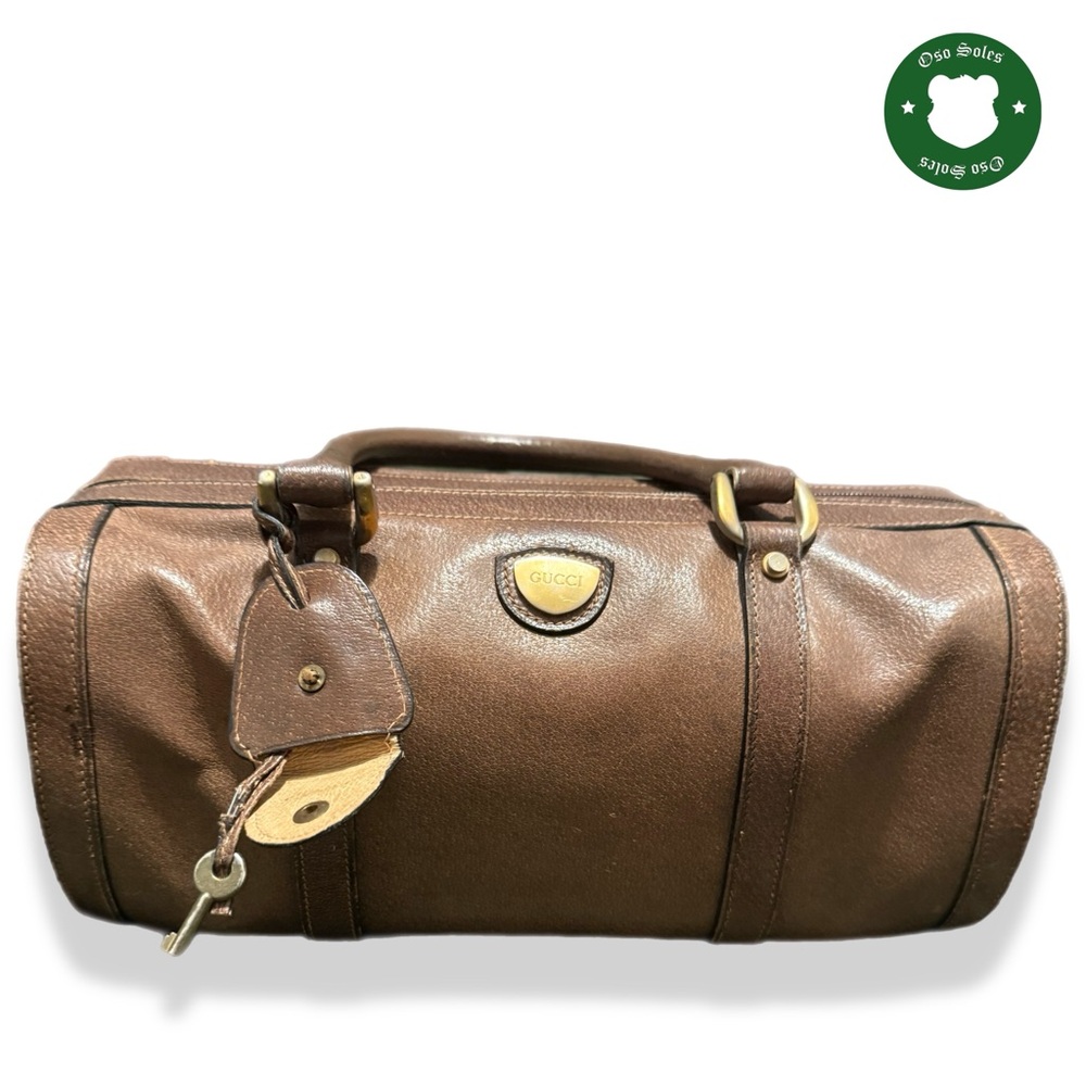 Vintage Gucci Pigskin Travel Bag